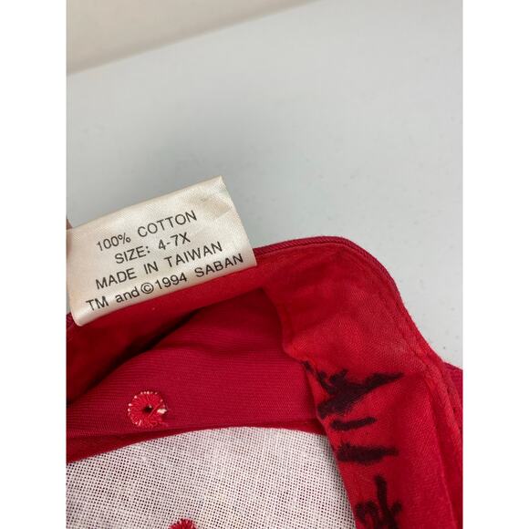 VTG Youth 1994 Saban Mighty Morphin Power Rangers stitched snapback hat - Picture 7 of 8